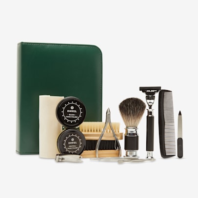 On-the-Go Grooming & Shoe Shine Kit