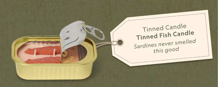 Tinned Fish Candle