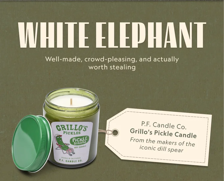 Grillo's Pickle Candle