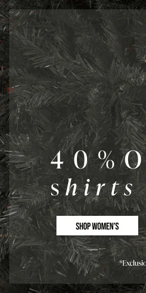 40% off shirts & tops Shop Women's