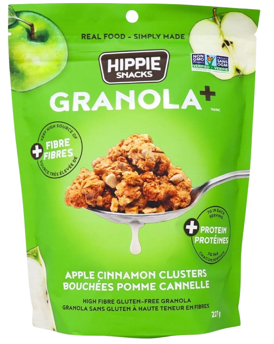 Image of Hippie Snacks Apple Cinnamon Granola Clusters
