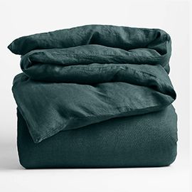 Hemp Sea Green Duvet Cover