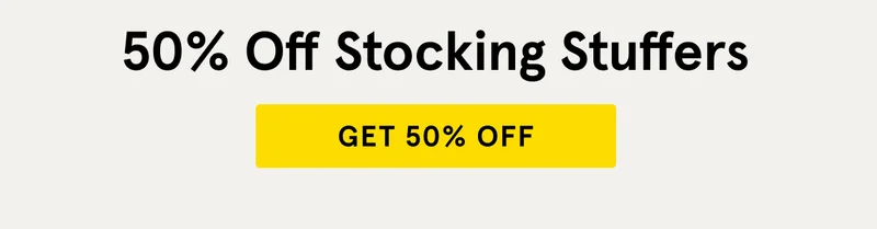50% Off Stocking Stuffers