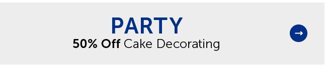 Party - 50% Off Cake Decorating