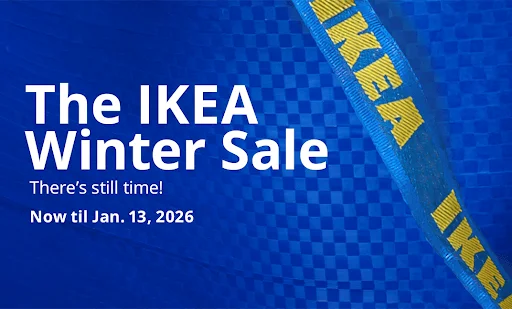 IKEA Frakta bag, Winter Sale promotion