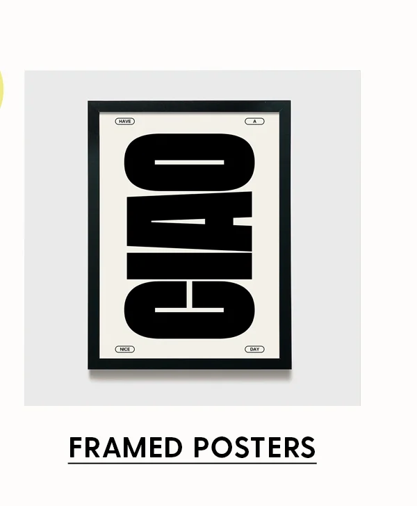 Framed Posters