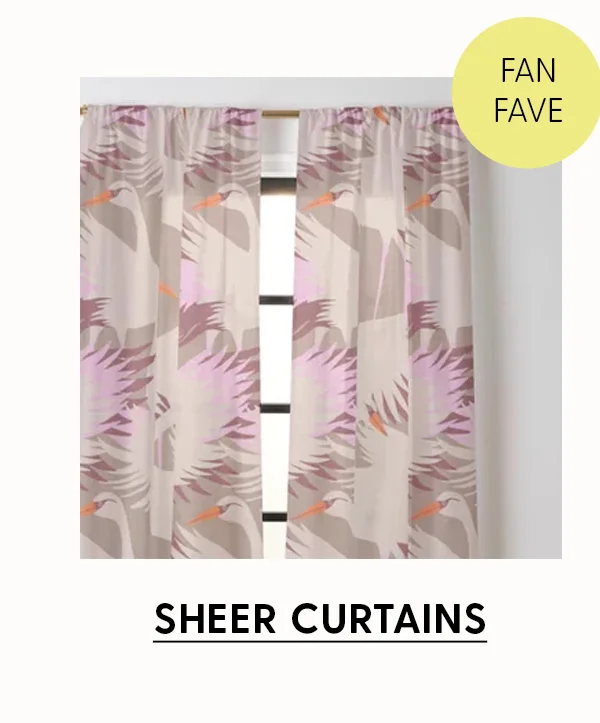 Fan Fave | Sheer Curtains