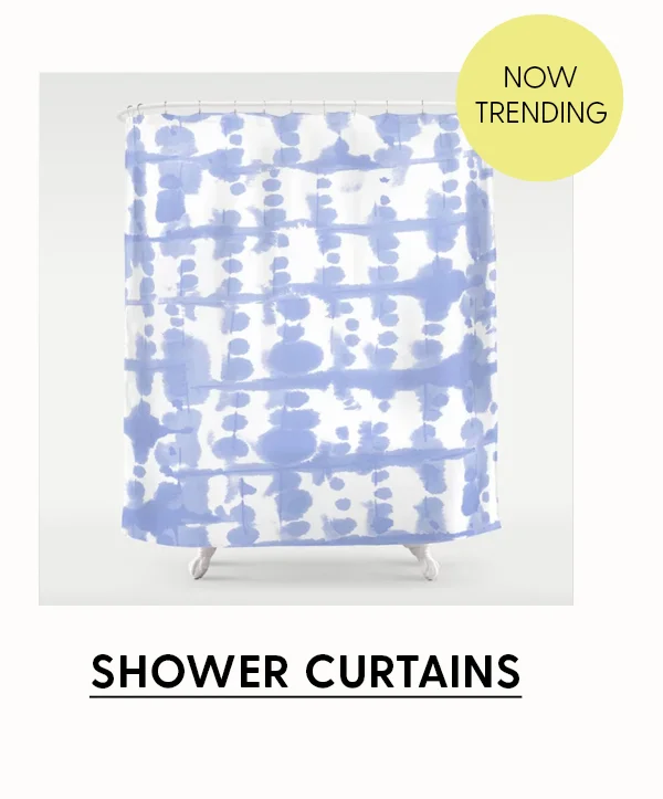 Now Trending | Shower Curtains