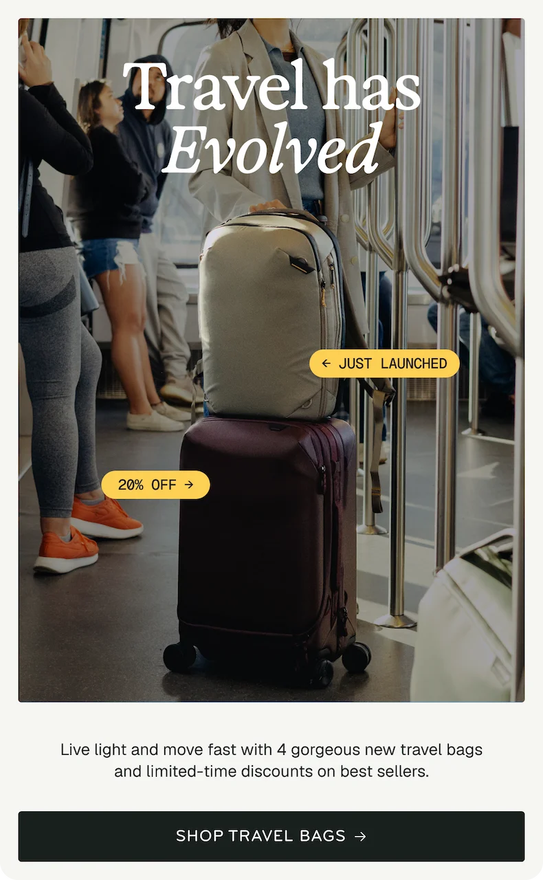 Travel has evolved.