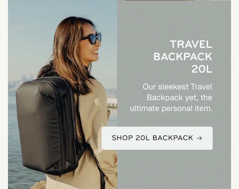 Shop Travel Backpack 20L