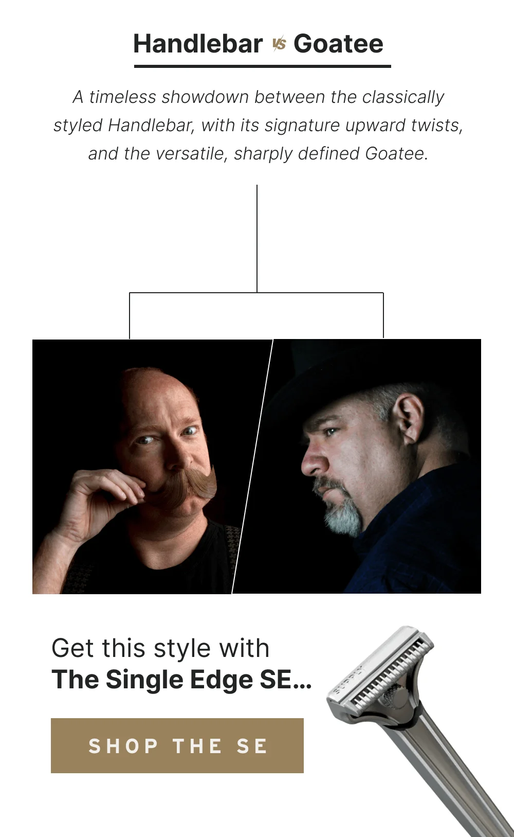 Handlebar <> Goatee