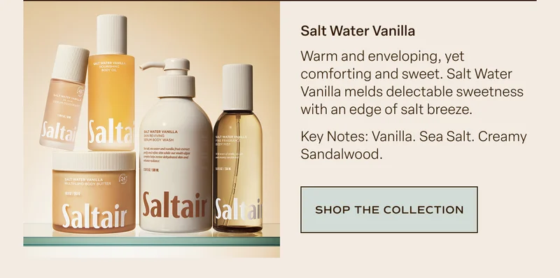 Salt Water Vanilla Rituals Set