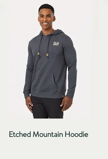 Etched Mountain Hoodie