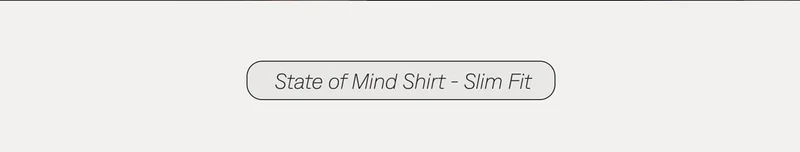 State of Mind Shirt - Slim Fit