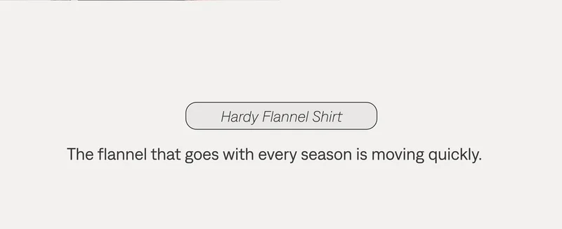 Hardy Flannel Shirt