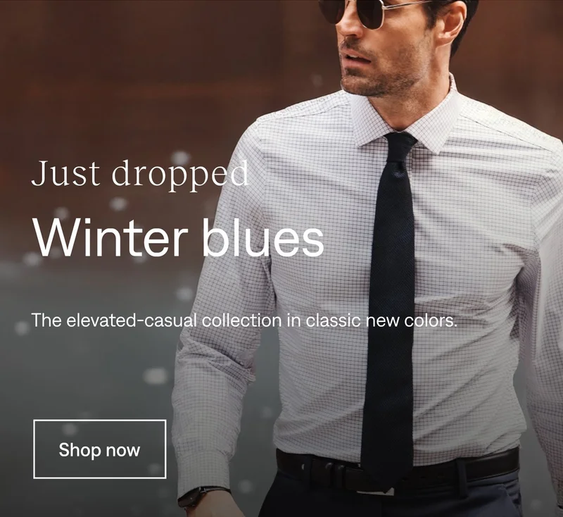 Just dropped: Winter blues. Shop now