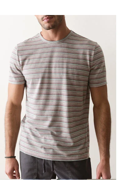 Signature Jacquard Crew Tee