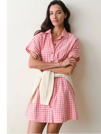 Arden Mini Shirt Dress