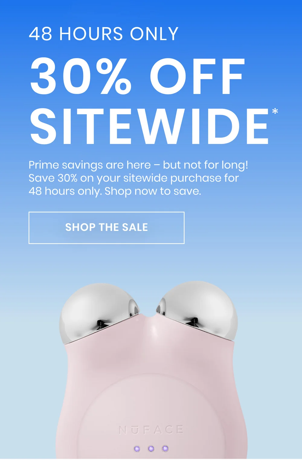 Prime savings are here – but not for long!