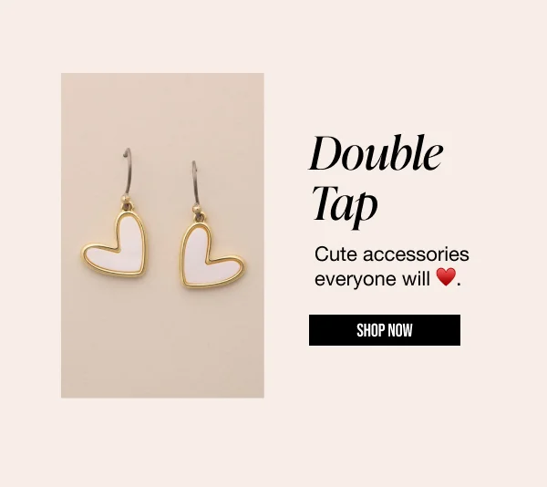 Double Tap Shop Now