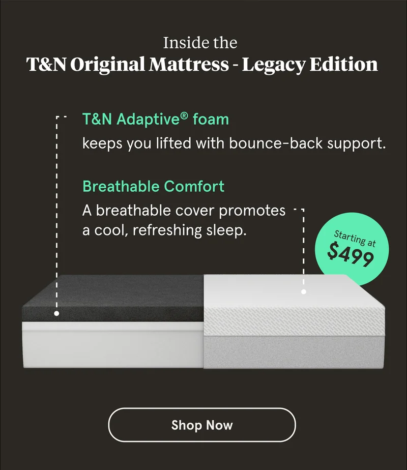 T&N Original Mattress - Legacy Edition | Shop Now