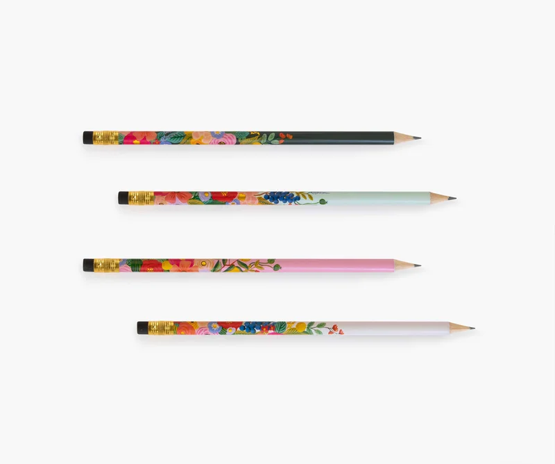 Image of Writing Pencils - Garden Party