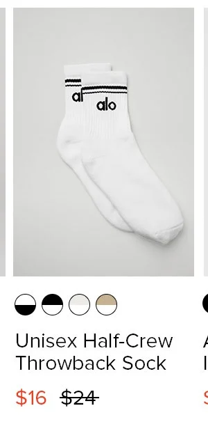 UNISEX HALF CREW THROWBACK SOCK