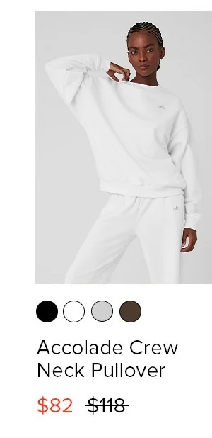 ACCOLADE CERW NECK PULLOVER