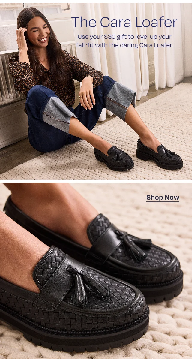 Shop Cara Tassel Loafer - Button