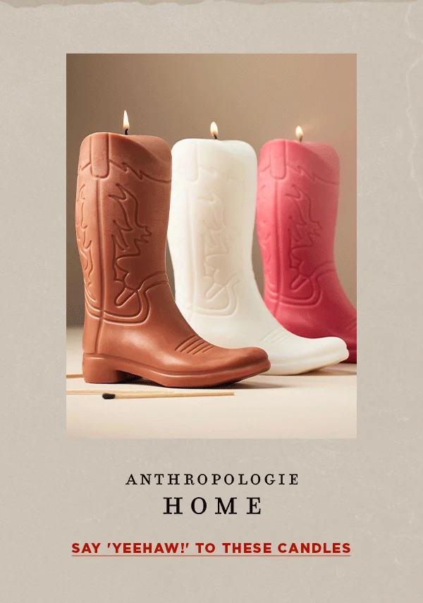 Say 'Yeehaw!" To These Candles