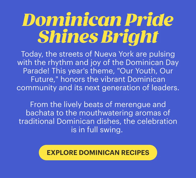 Dominican Pride Shines Bright EXPLORE DOMINICAN RECIPES