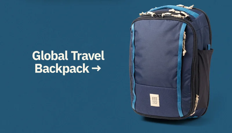 Shop Global Travel Backpack