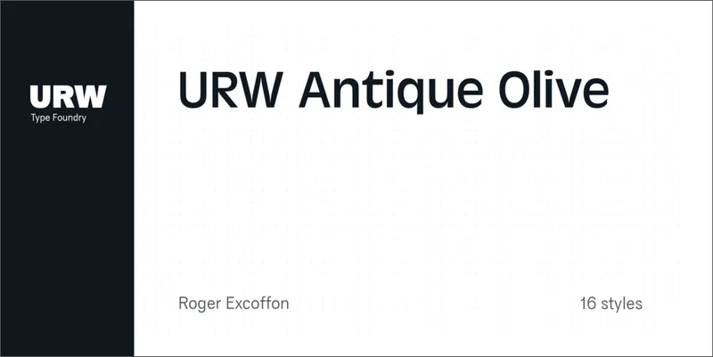 URW Antique Olive