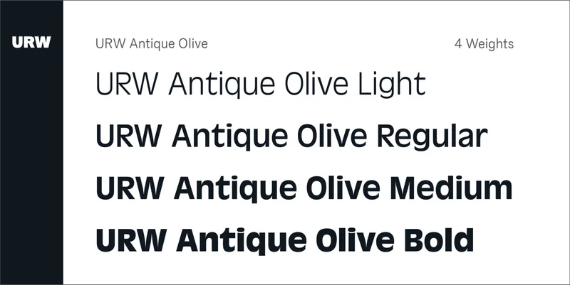 URW Antique Olive