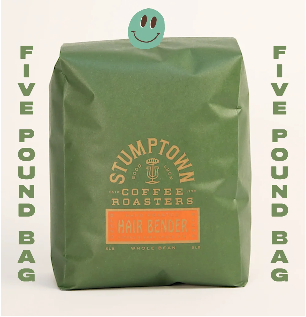 Image: Stumptown 5LB bag of Hair Bender coffee