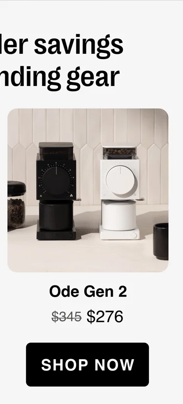 Ode Gen 2 $345 strikethrough now $276 [shop now]