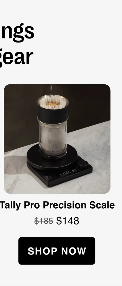 Tally Pro Precision Scale $185 strikethrough now $148 [shop now]