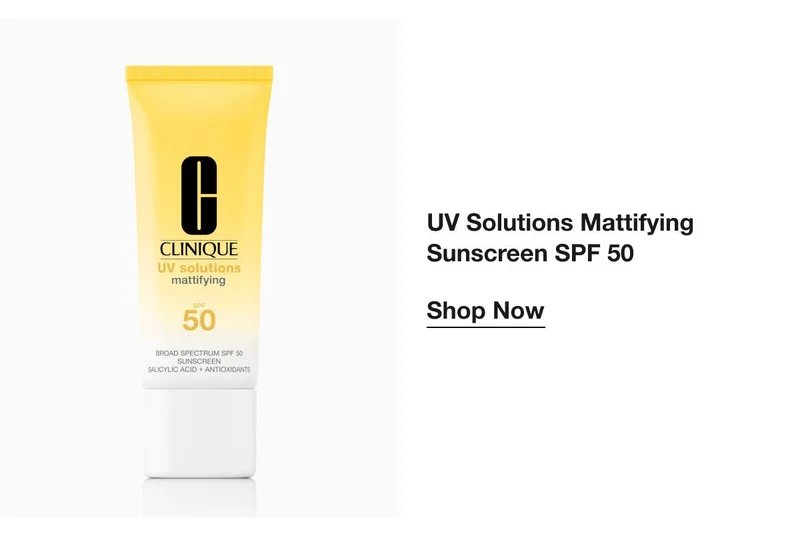 UV Solutions Mattifying Sunscreen SPF 50 | Shop Now