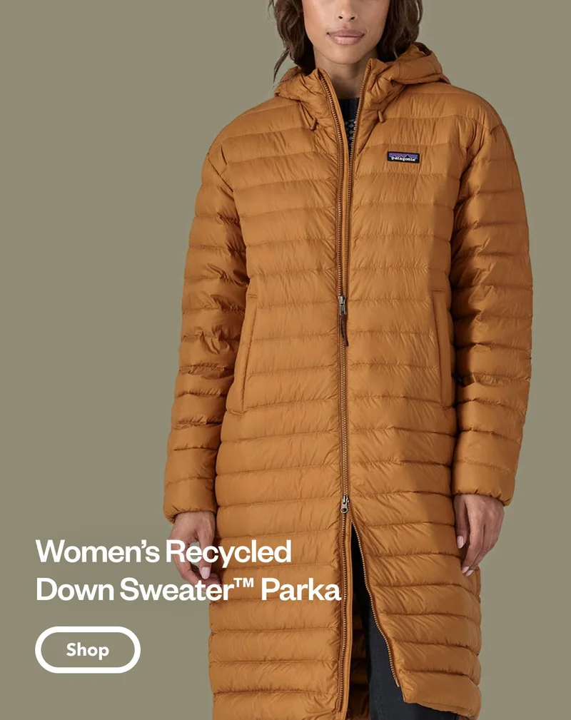 Women’s Recycled Down Sweater Parka