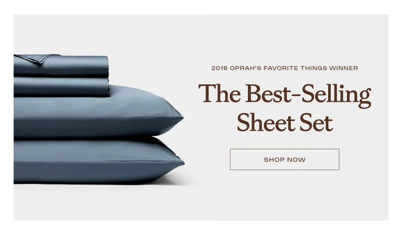Shop The Best-Selling Sheet Set! Shop The Best-Selling Sheet Set!