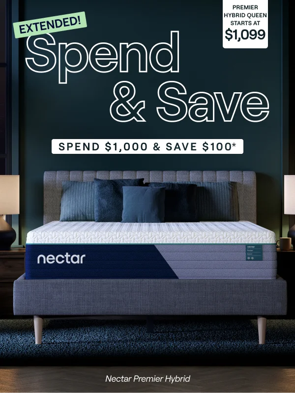 Spend $1,000 & Save $100*