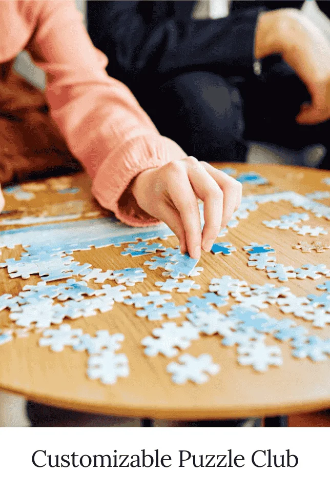 Customizable Puzzle Club