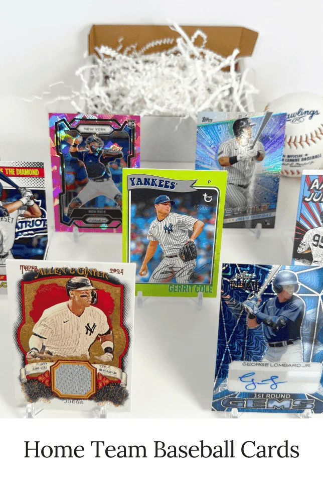 Home Team Baseball Cards
