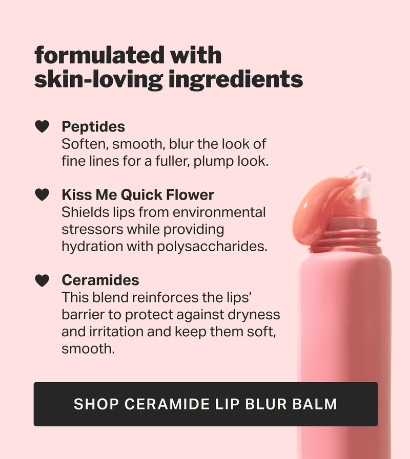 SHOP ceramide lip blur balm