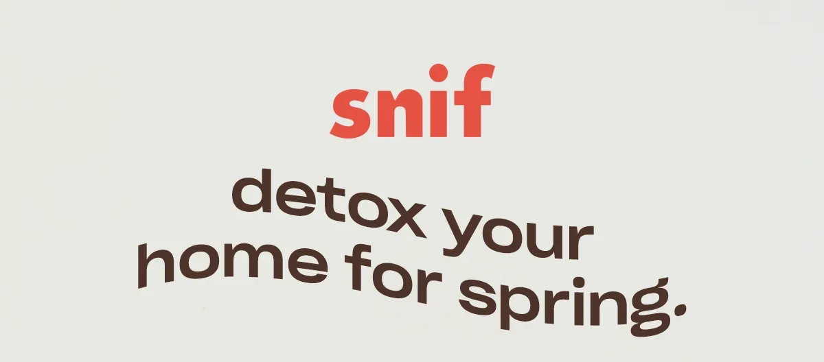detox your home for spring.