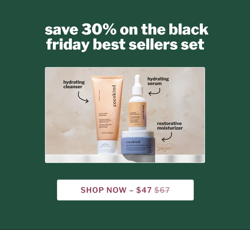 save 30% on the black friday best sellers set