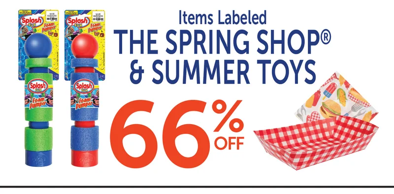 Spring Shop & Summer Toys