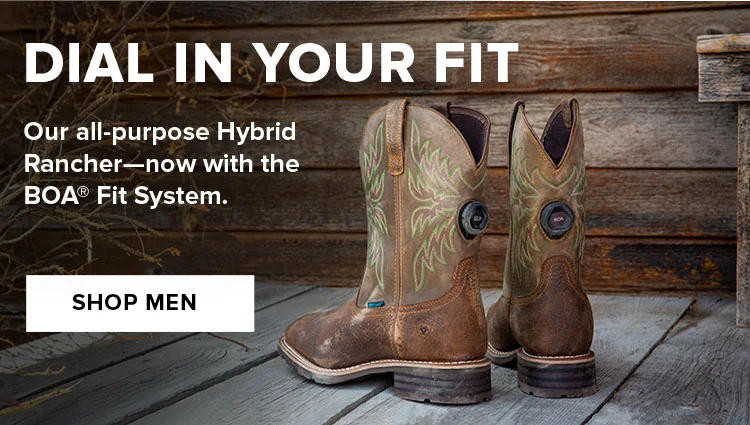 DIAL IN YOUR FIT | SHOP MEN