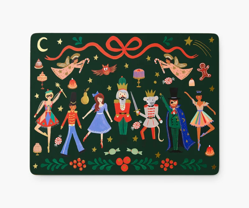 Image of Cork Placemats - Nutcracker