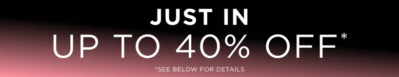 Up to 40% off